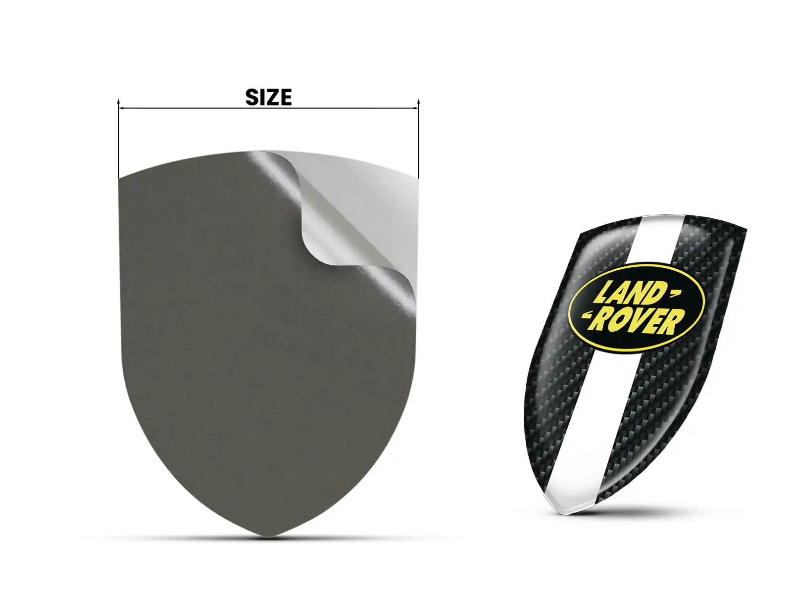 Land Rover Car Silicone Badges Durable High Quality Professional